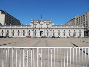 "La Moneda", der Präsidentenpalast 